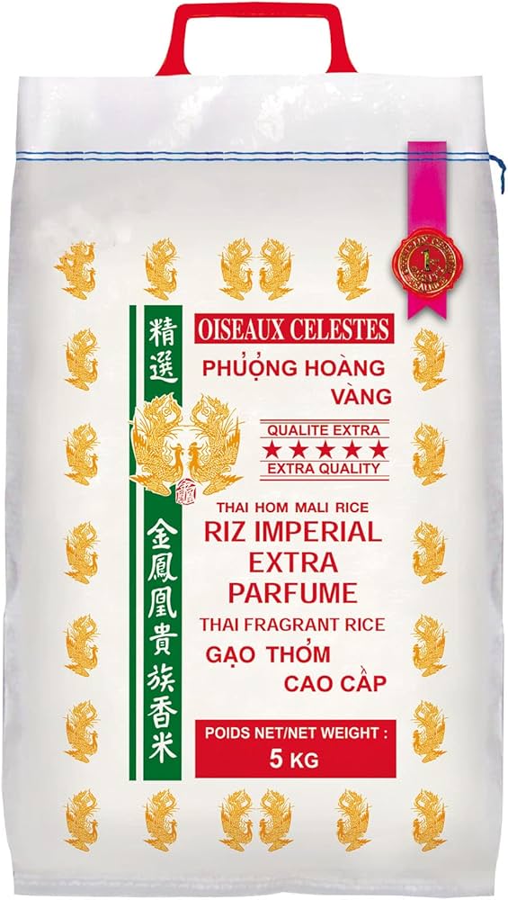 Riz Oiseaux Céleste, Jasmin 5kg