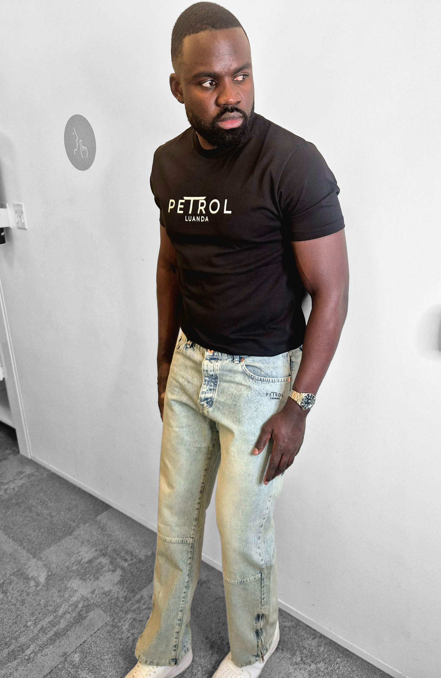 Jeans bleu PETROL