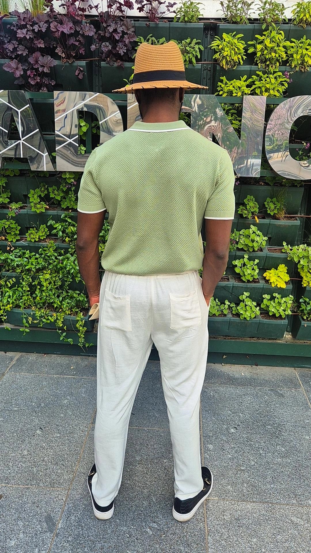 Pantalon en Lin