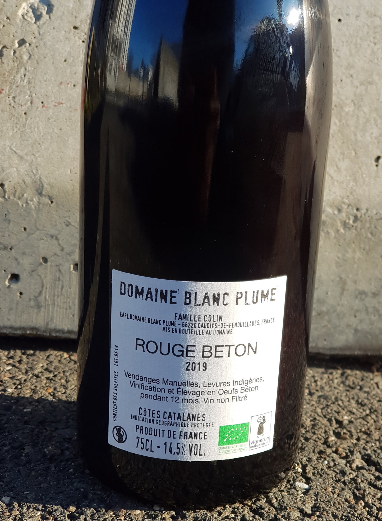 Rouge Béton Millésime 2019