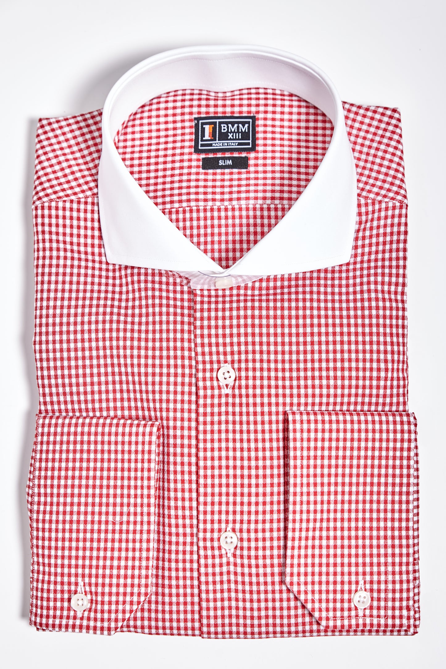 Chemise DAKAR - Rouge à petit carreaux
