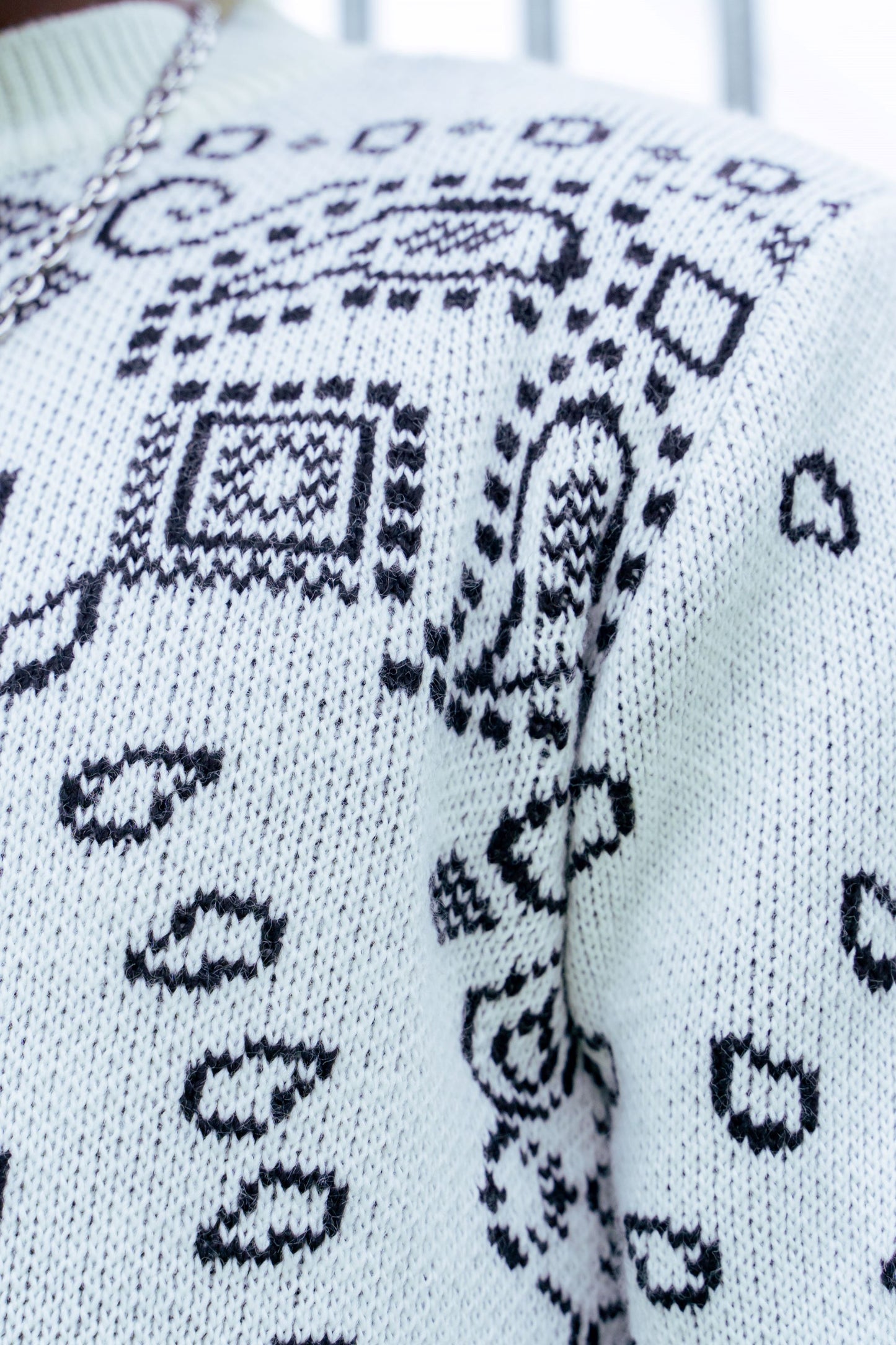 Uniplay Pull-over blanc/noir