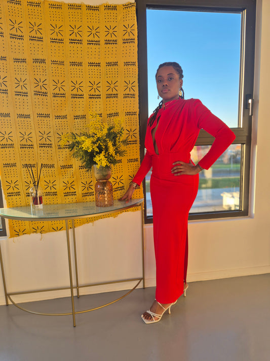 La robe rouge