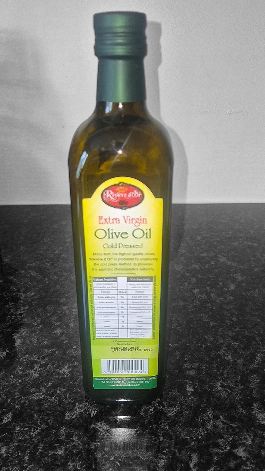 Huile d'olive extra vierge 750ml